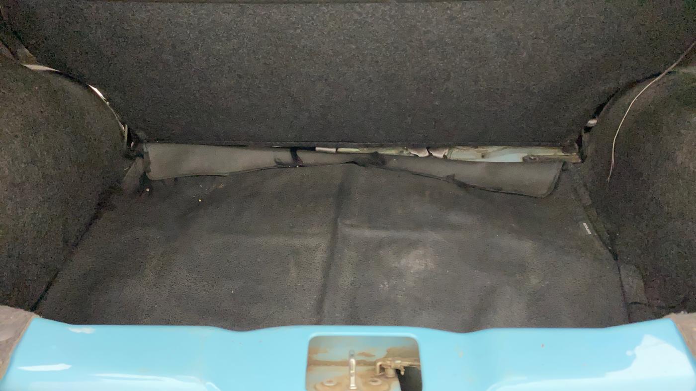 2014 Datsun Go T, Petrol, Manual, 73,975 km, Boot Inside