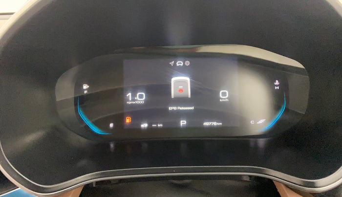 2023 MG HECTOR PLUS SHARP PRO 1.5 PETROL TURBO CVT 7 STR, Petrol, Automatic, 49,775 km, Odometer Image