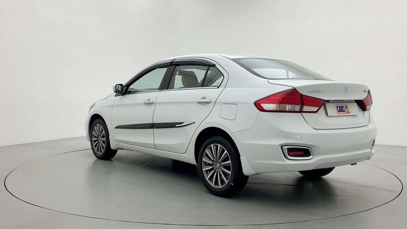 2021 Maruti Ciaz ALPHA 1.5 MT VTVT SHVS, Petrol, Manual, 13,554 km, Left Back Diagonal