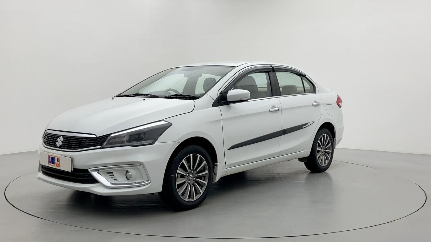 2021 Maruti Ciaz ALPHA 1.5 MT VTVT SHVS, Petrol, Manual, 13,554 km, Left Front Diagonal