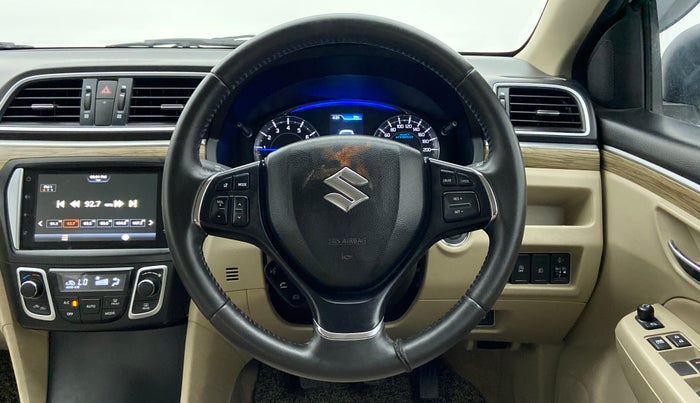 2021 Maruti Ciaz ALPHA 1.5 MT VTVT SHVS, Petrol, Manual, 13,554 km, Steering Wheel Close Up