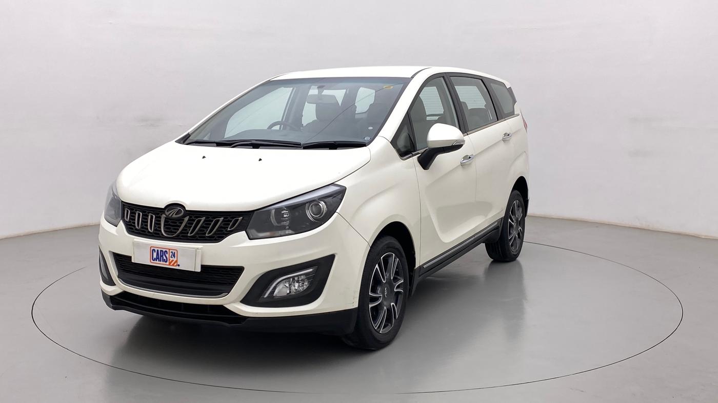 2018 Mahindra MARAZZO M8 7 STR, Diesel, Manual, 76,574 km, Left Front Diagonal
