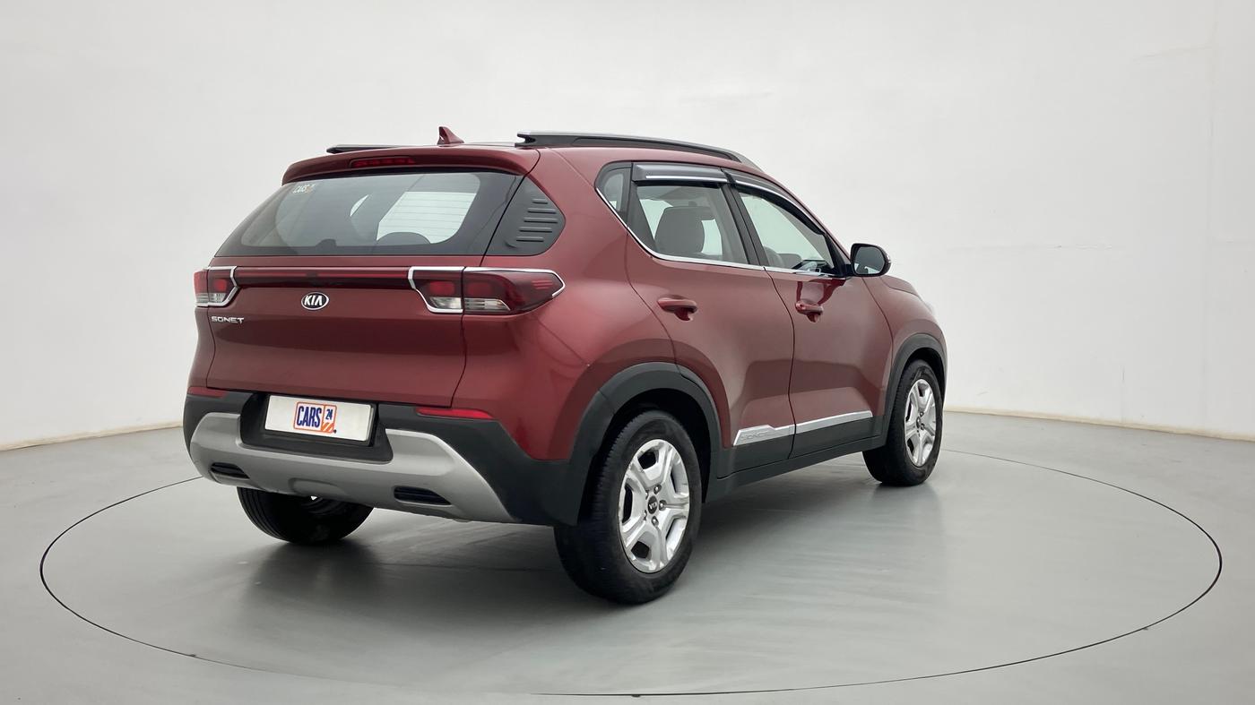 2020 KIA SONET HTK PLUS 1.2, Petrol, Manual, 76,615 km, Right Back Diagonal
