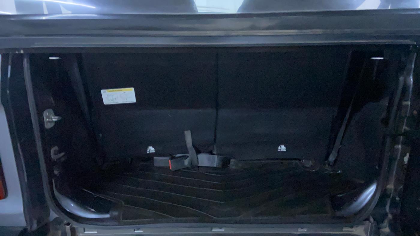 2021 Mahindra Thar LX D 4WD AT CONVERTIBLE, Diesel, Automatic, 63,777 km, Boot Inside