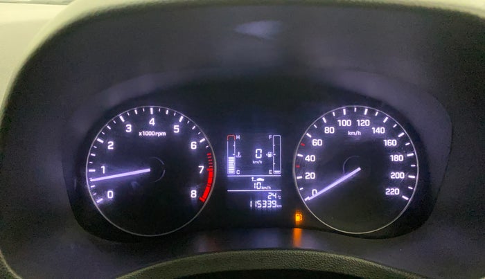 2017 Hyundai Creta SX PLUS 1.6 PETROL, Petrol, Manual, 1,15,309 km, Odometer Image