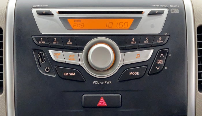 2014 Maruti Wagon R 1.0 VXI, Petrol, Manual, 58,456 km, Infotainment System