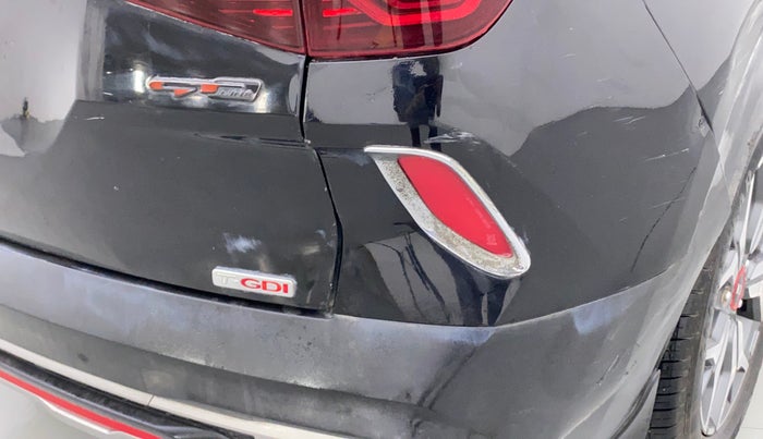 2021 KIA SELTOS GTX PLUS DCT 1.4 PETROL, Petrol, Automatic, 21,581 km, Rear bumper - Minor scratches
