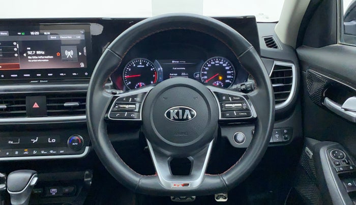 2021 KIA SELTOS GTX PLUS DCT 1.4 PETROL, Petrol, Automatic, 21,581 km, Steering Wheel Close Up