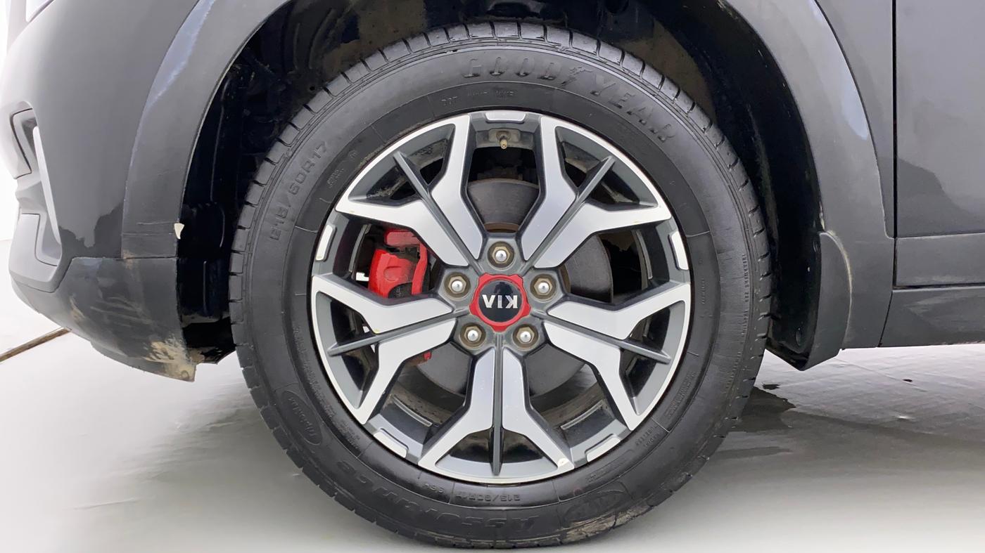2021 KIA SELTOS GTX PLUS DCT 1.4 PETROL, Petrol, Automatic, 21,581 km, Left Front Wheel
