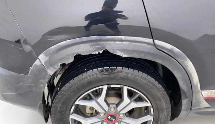 2021 KIA SELTOS GTX PLUS DCT 1.4 PETROL, Petrol, Automatic, 21,581 km, Right quarter panel - Cladding has minor damage