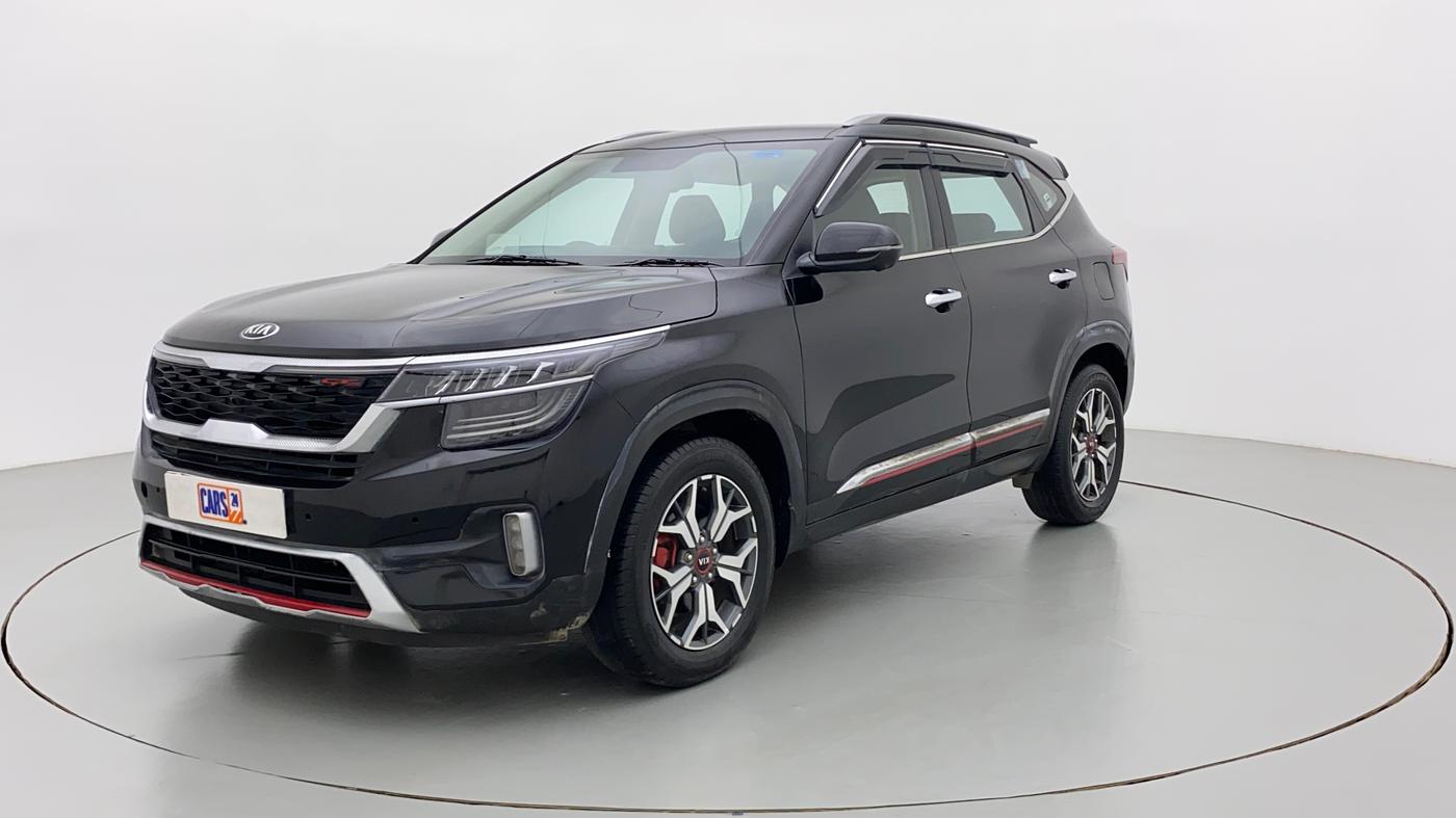 2021 KIA SELTOS GTX PLUS DCT 1.4 PETROL, Petrol, Automatic, 21,581 km, Left Front Diagonal