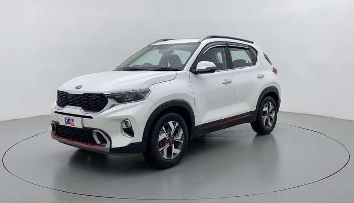 2020 KIA SONET GTX PLUS DCT 1.0, Petrol, Automatic, 12,056 km, Left Front Diagonal