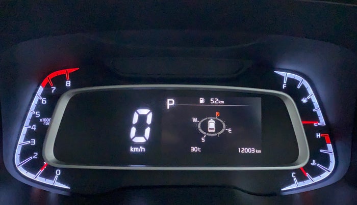 2020 KIA SONET GTX PLUS DCT 1.0, Petrol, Automatic, 12,056 km, Odometer Image