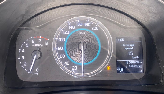 2020 Maruti IGNIS ZETA 1.2, Petrol, Manual, 59,801 km, Odometer Image