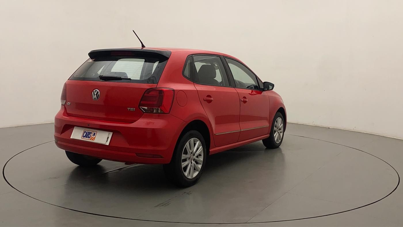 2016 Volkswagen Polo GT TSI AT, Petrol, Automatic, 79,627 km, Right Back Diagonal