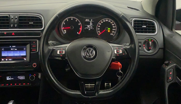 2016 Volkswagen Polo GT TSI AT, Petrol, Automatic, 79,627 km, Steering Wheel Close Up