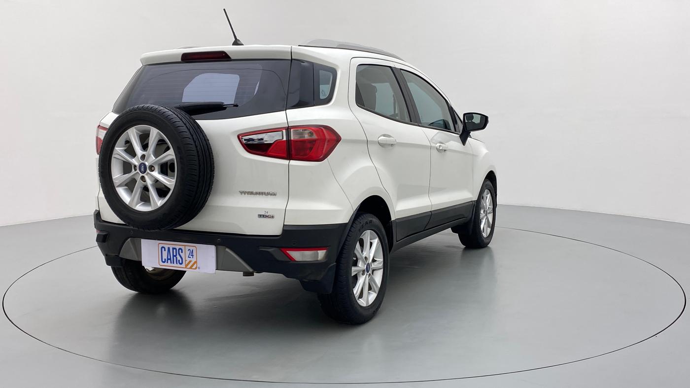 2018 Ford Ecosport 1.5TITANIUM TDCI, Diesel, Manual, 54,589 km, Right Back Diagonal