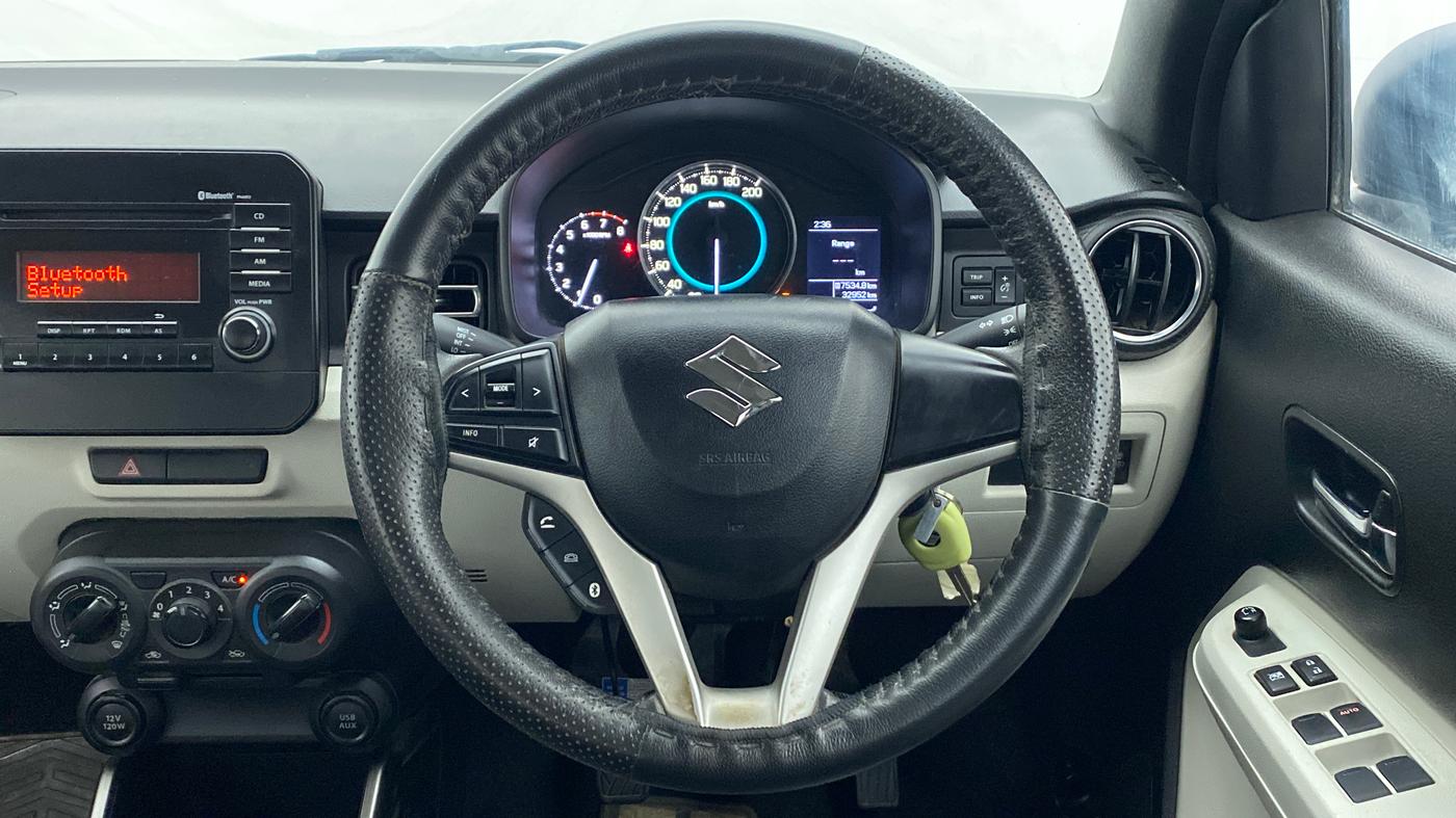 2018 Maruti IGNIS DELTA 1.2, Petrol, Manual, 32,952 km, Steering Wheel Close Up