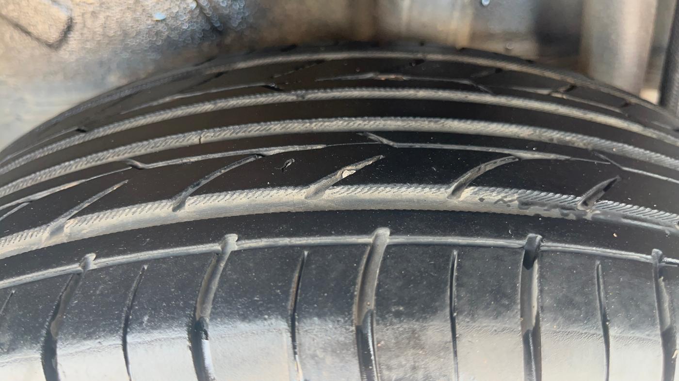 2019 Toyota YARIS J CVT, Petrol, Automatic, 45,484 km, Left Rear Tyre Tread