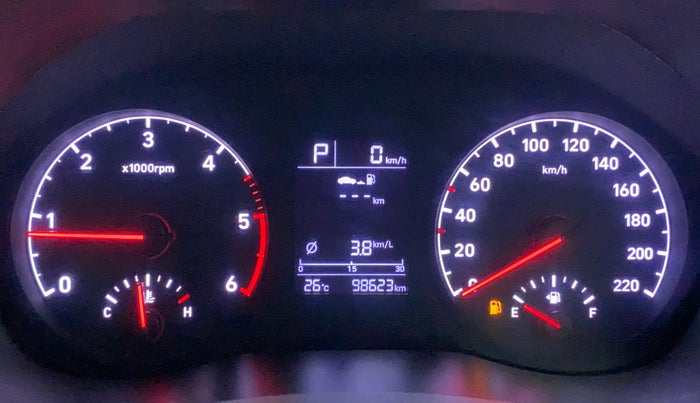 2018 Hyundai Verna 1.6 CRDI SX + AT, Diesel, Automatic, 98,660 km, Odometer Image