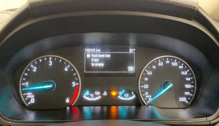 2020 Ford Ecosport TITANIUM 1.5L DIESEL, Diesel, Manual, 1,40,261 km, Odometer Image