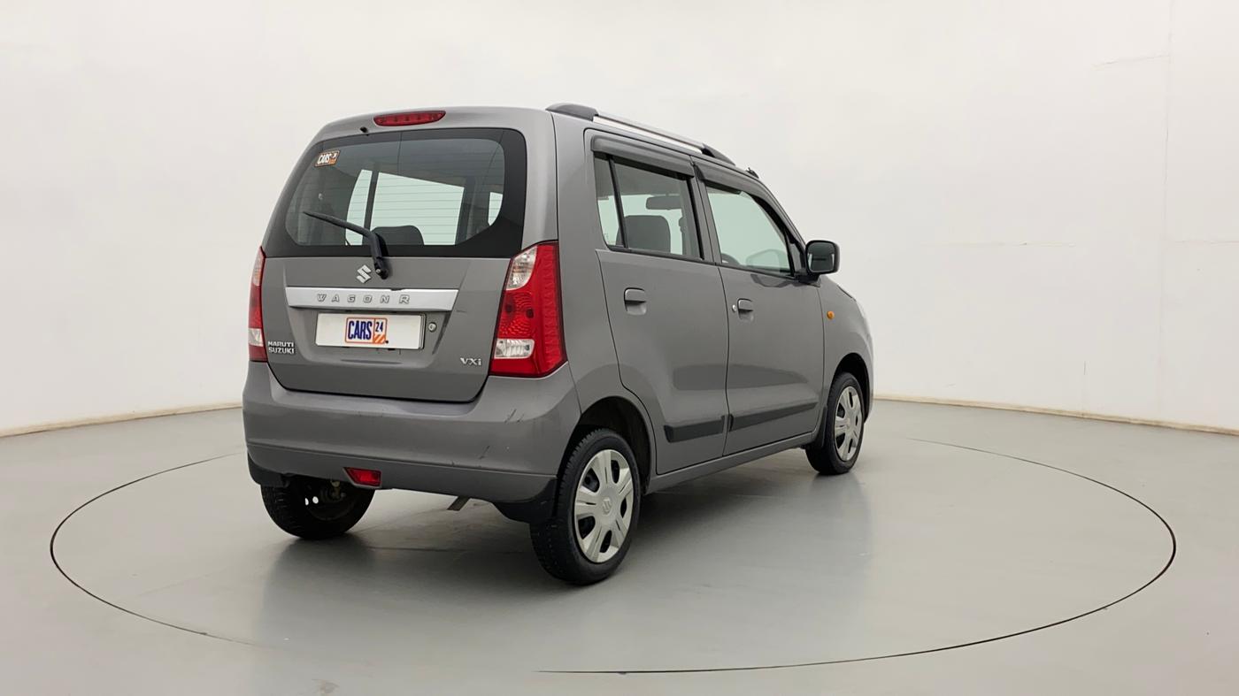 2015 Maruti Wagon R 1.0 VXI, CNG, Manual, 30,137 km, Right Back Diagonal