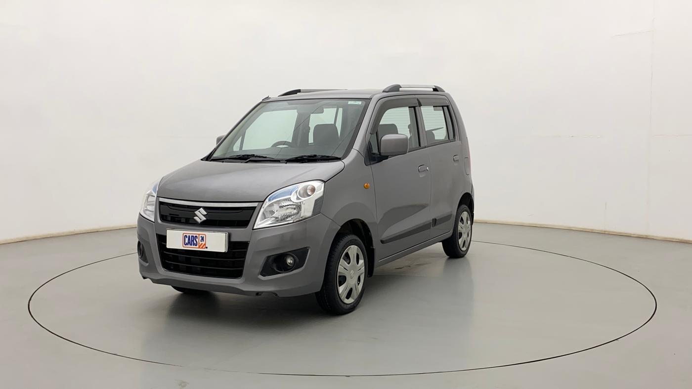 2015 Maruti Wagon R 1.0 VXI, CNG, Manual, 30,137 km, Left Front Diagonal
