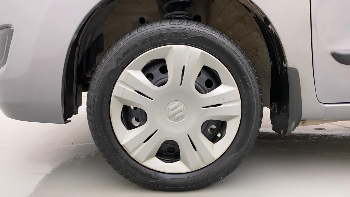 2015 Maruti Wagon R 1.0 VXI, CNG, Manual, 30,137 km, Left Front Wheel