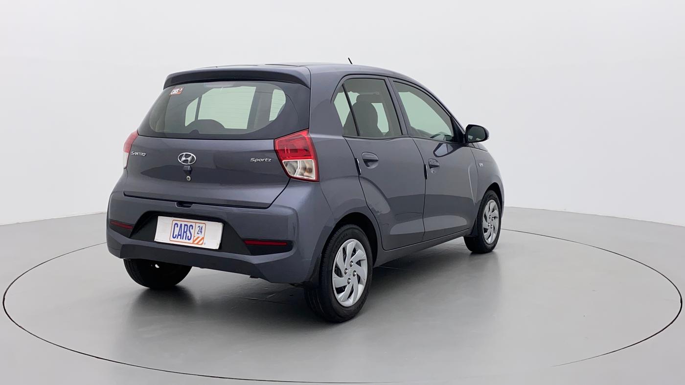 2019 Hyundai NEW SANTRO SPORTZ AMT, Petrol, Automatic, 44,460 km, Right Back Diagonal