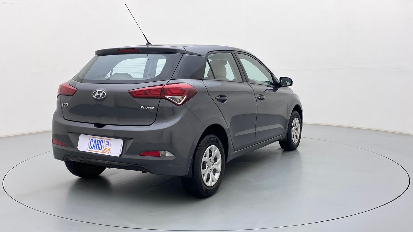 2017 Hyundai Elite i20 SPORTZ 1.2, Petrol, Manual, 35,311 km, Right Back Diagonal