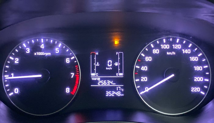 2017 Hyundai Elite i20 SPORTZ 1.2, Petrol, Manual, 35,311 km, Odometer Image