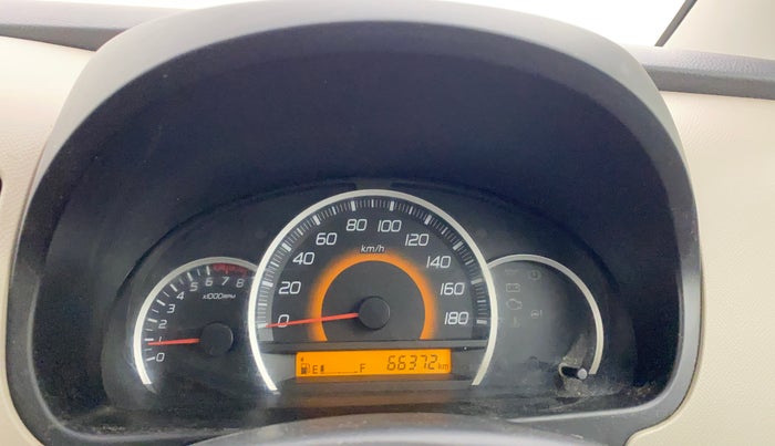 2014 Maruti Wagon R 1.0 VXI, Petrol, Manual, 66,371 km, Odometer Image
