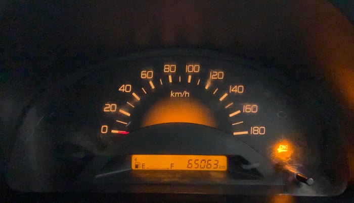2016 Maruti Wagon R 1.0 LXI CNG, CNG, Manual, 65,063 km, Odometer Image
