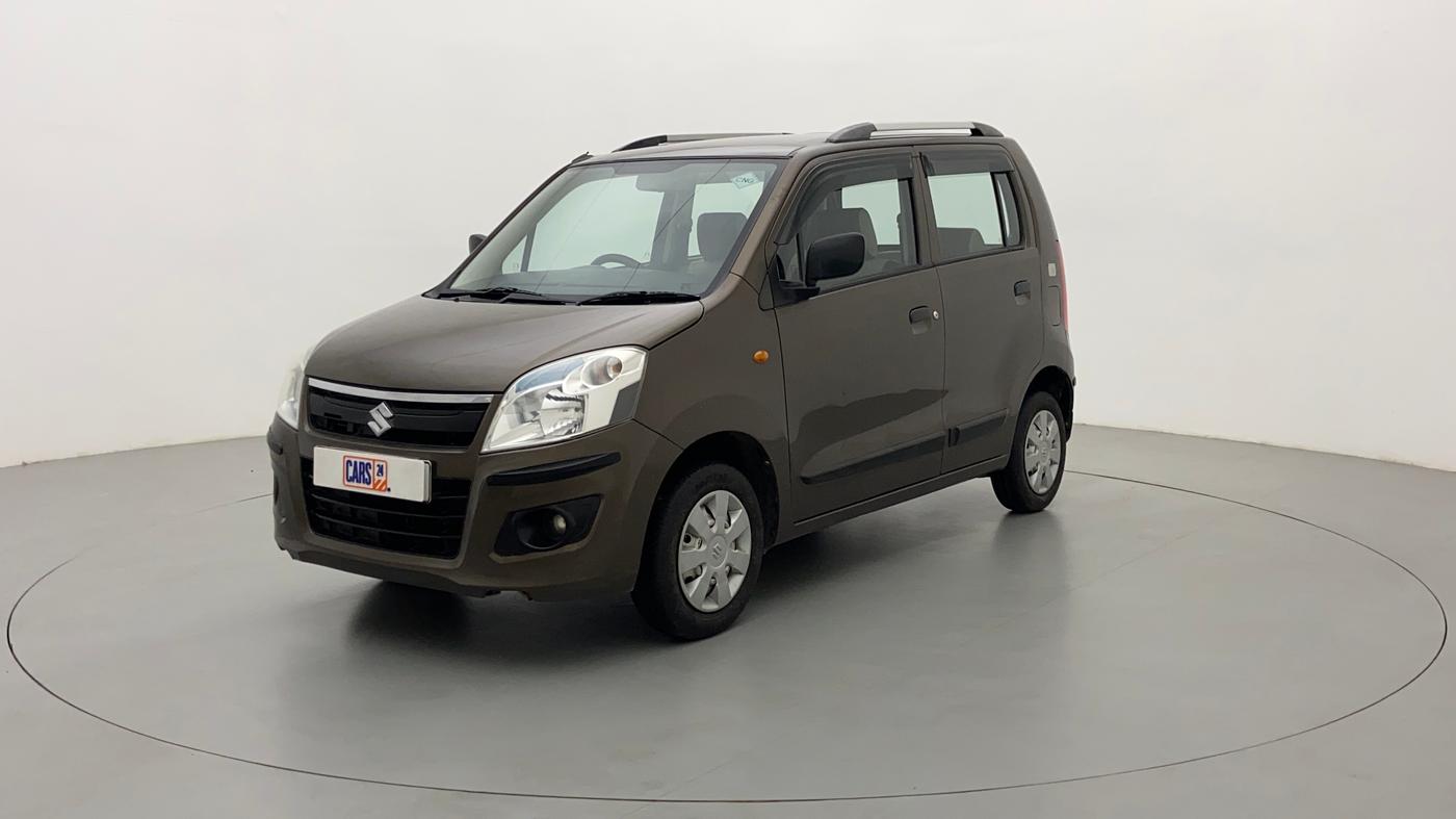 2016 Maruti Wagon R 1.0 LXI CNG, CNG, Manual, 65,063 km, Left Front Diagonal
