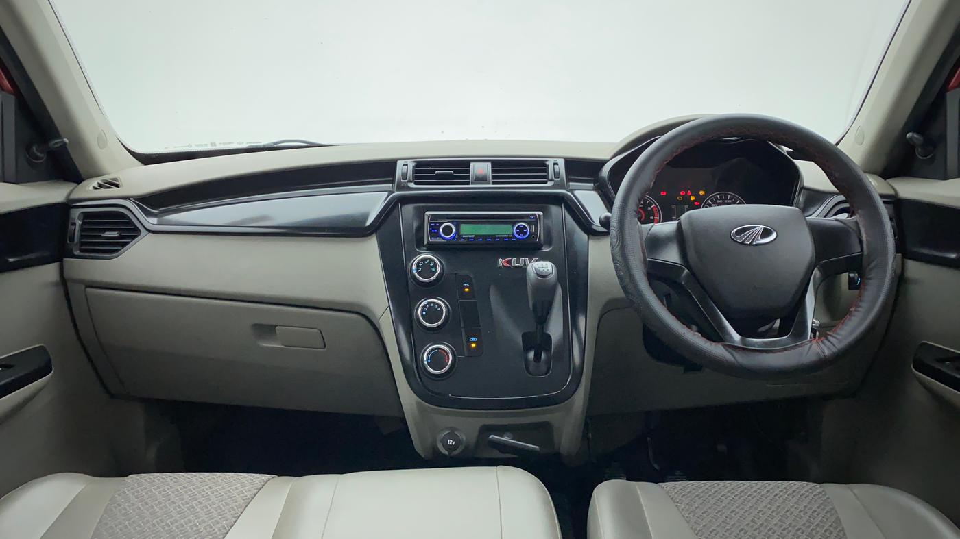 2017 Mahindra Kuv100 K4 6 STR, Petrol, Manual, 45,831 km, Dashboard