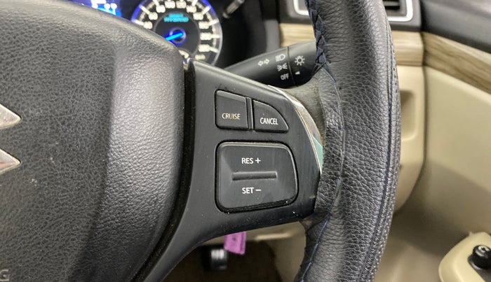 2019 Maruti Ciaz DELTA 1.5 SHVS MT PETROL, Petrol, Manual, 47,407 km, Adaptive Cruise Control