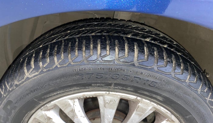 2019 Maruti Ciaz DELTA 1.5 SHVS MT PETROL, Petrol, Manual, 47,407 km, Left Front Tyre Tread