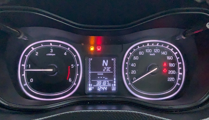 2018 Maruti Vitara Brezza ZDI+ DUAL TONE AMT, Diesel, Automatic, Odometer View