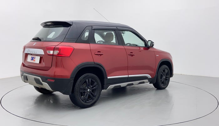 2018 Maruti Vitara Brezza ZDI+ DUAL TONE AMT, Diesel, Automatic, Right Back Diagonal (45- Degree) View
