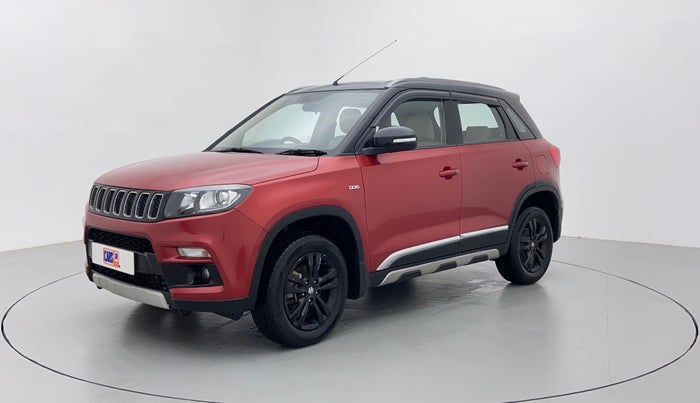 2018 Maruti Vitara Brezza ZDI+ DUAL TONE AMT, Diesel, Automatic, Left Front Diagonal (45- Degree) View