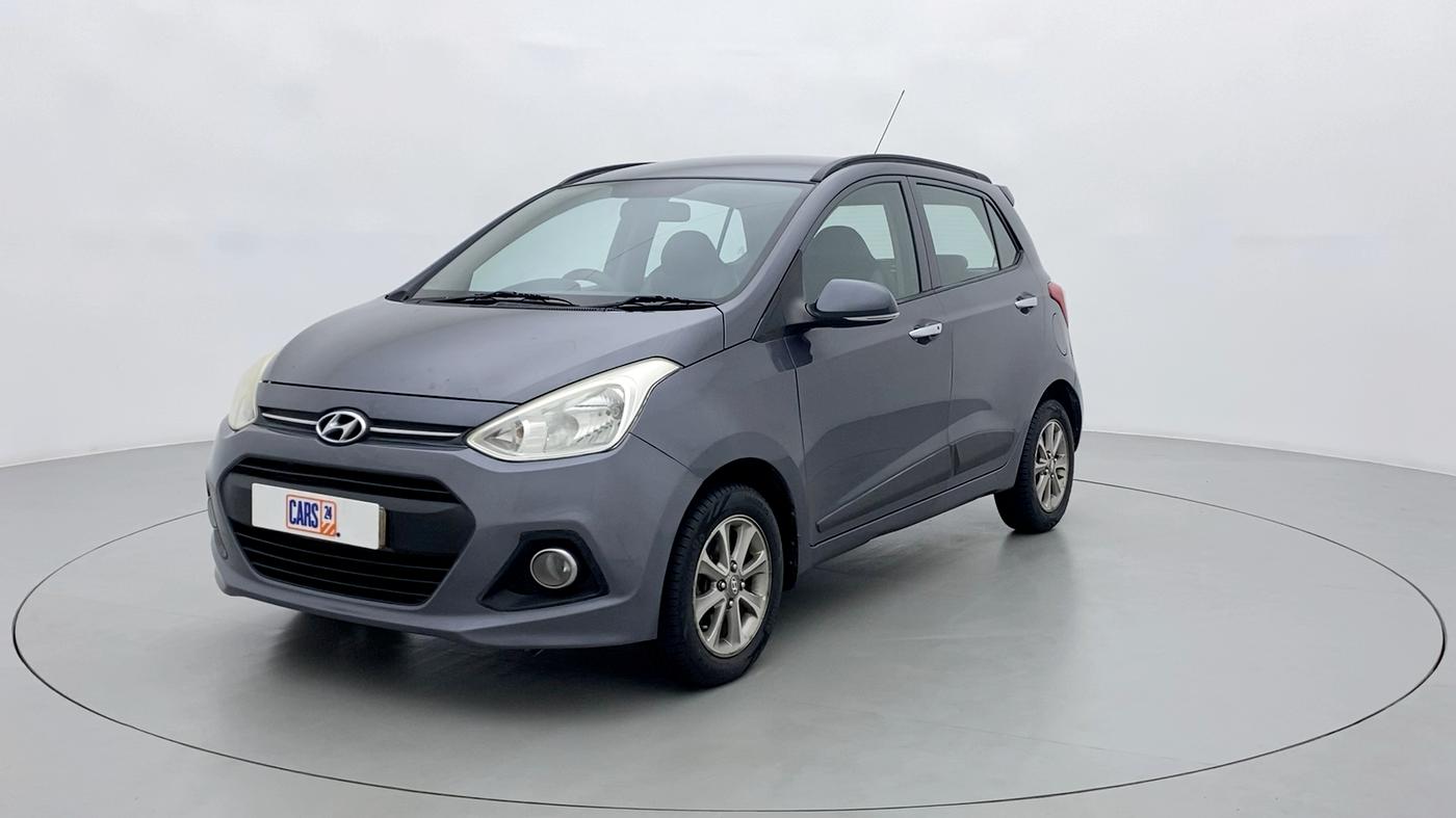 2015 Hyundai Grand i10 ASTA 1.2 KAPPA VTVT, Petrol, Manual, 39,929 km, Left Front Diagonal