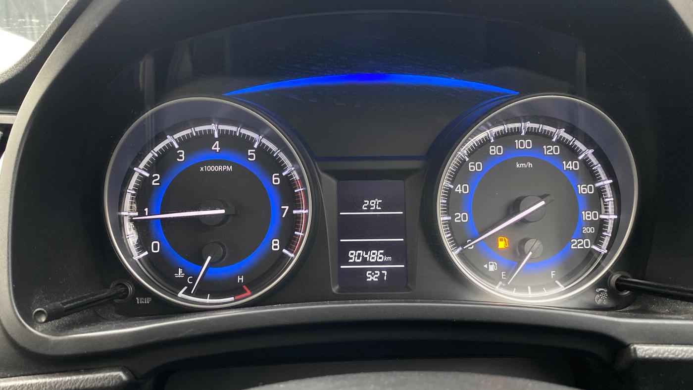 2020 Maruti Baleno DELTA PETROL 1.2, Petrol, Manual, 90,486 km, Odometer Image