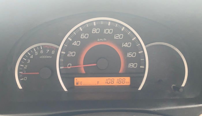 2014 Maruti Wagon R 1.0 VXI, Petrol, Manual, 1,08,140 km, Odometer Image