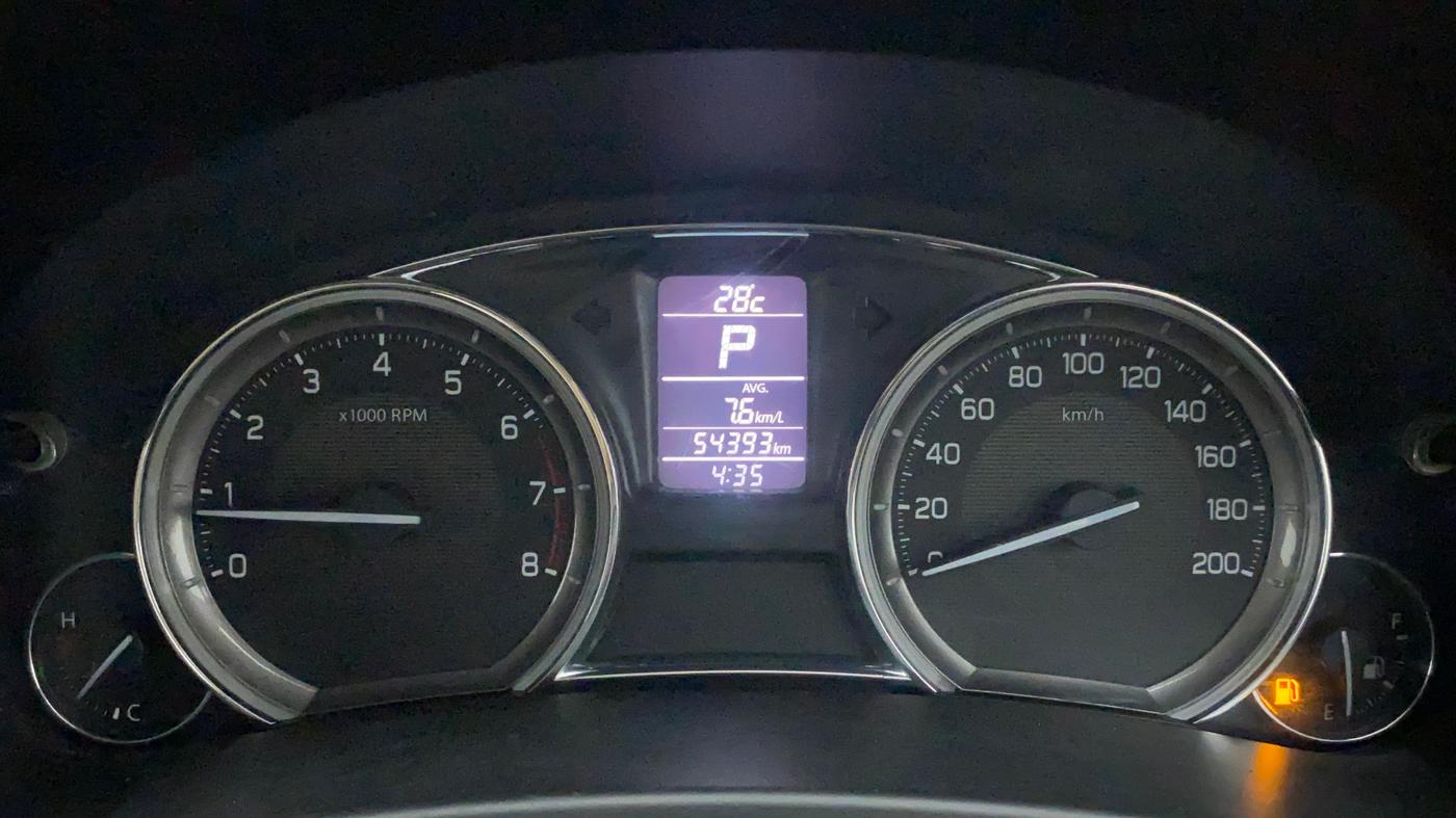 2017 Maruti Ciaz ZETA 1.4  AT PETROL, Petrol, Automatic, 54,575 km, Odometer Image
