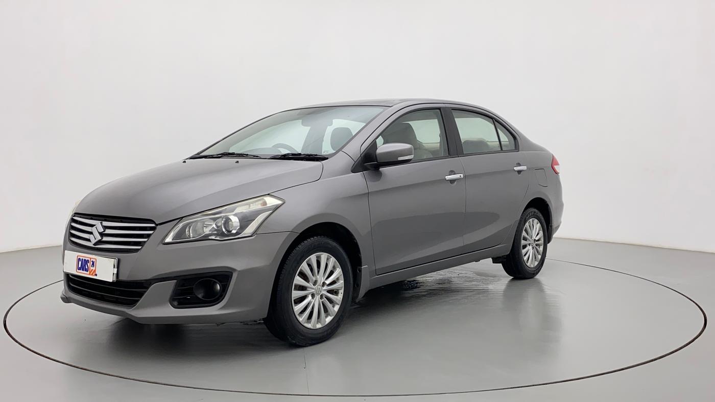 2017 Maruti Ciaz ZETA 1.4  AT PETROL, Petrol, Automatic, 54,575 km, Left Front Diagonal