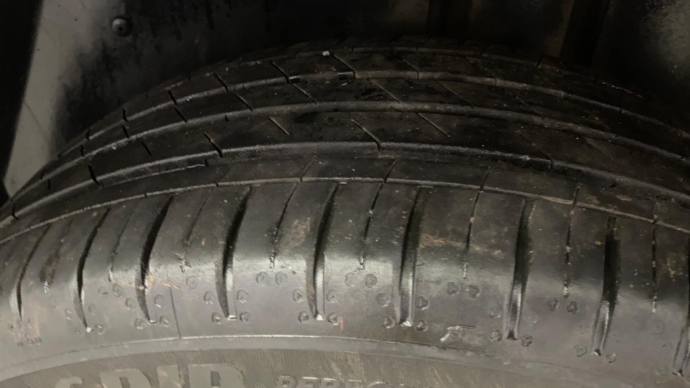2021 MG HECTOR PLUS SHARP 1.5 PETROL TURBO CVT 6-STR, Petrol, Automatic, 45,123 km, Left Rear Tyre Tread