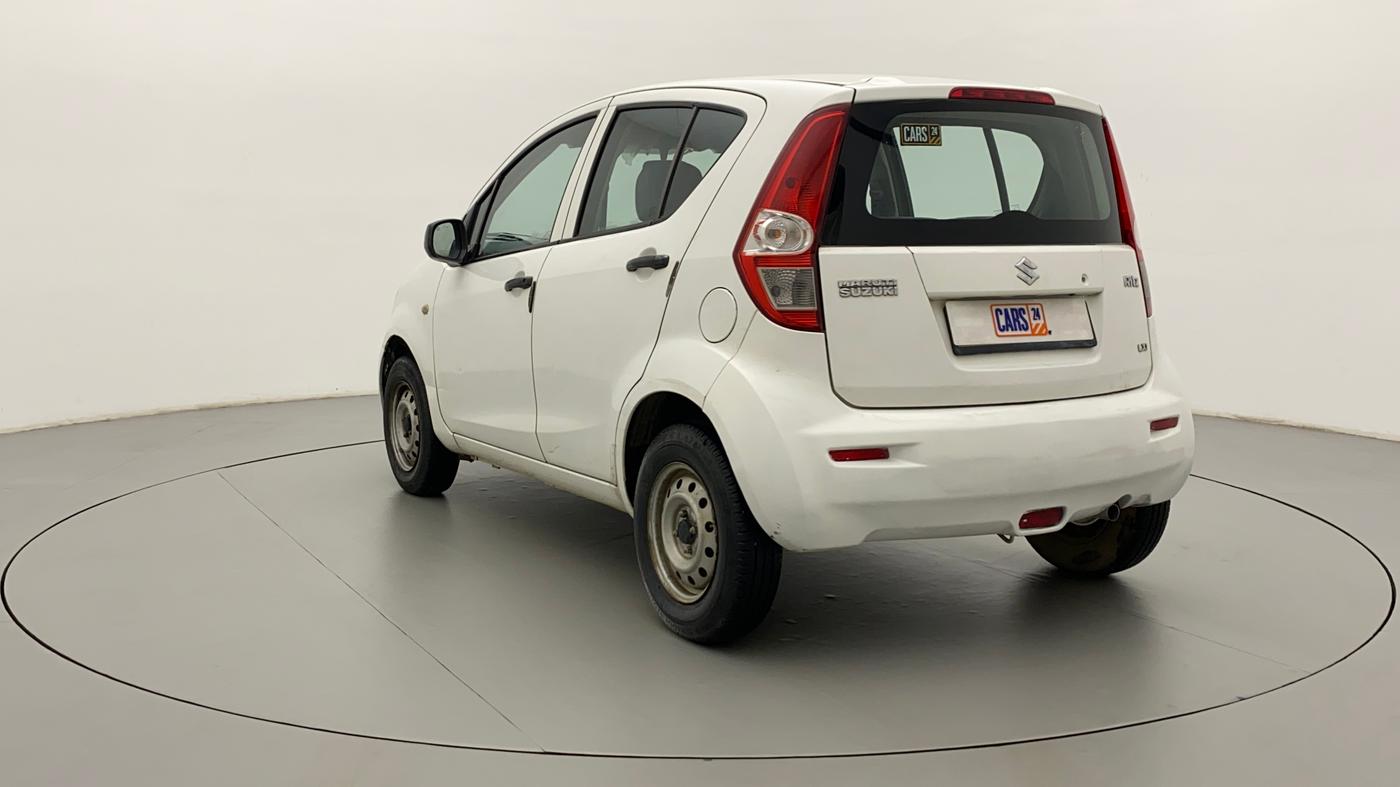 2010 Maruti Ritz LXI, Petrol, Manual, 73,755 km, Left Back Diagonal