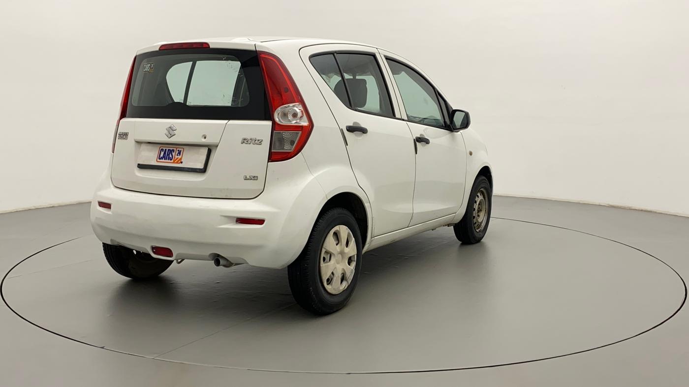 2010 Maruti Ritz LXI, Petrol, Manual, 73,755 km, Right Back Diagonal