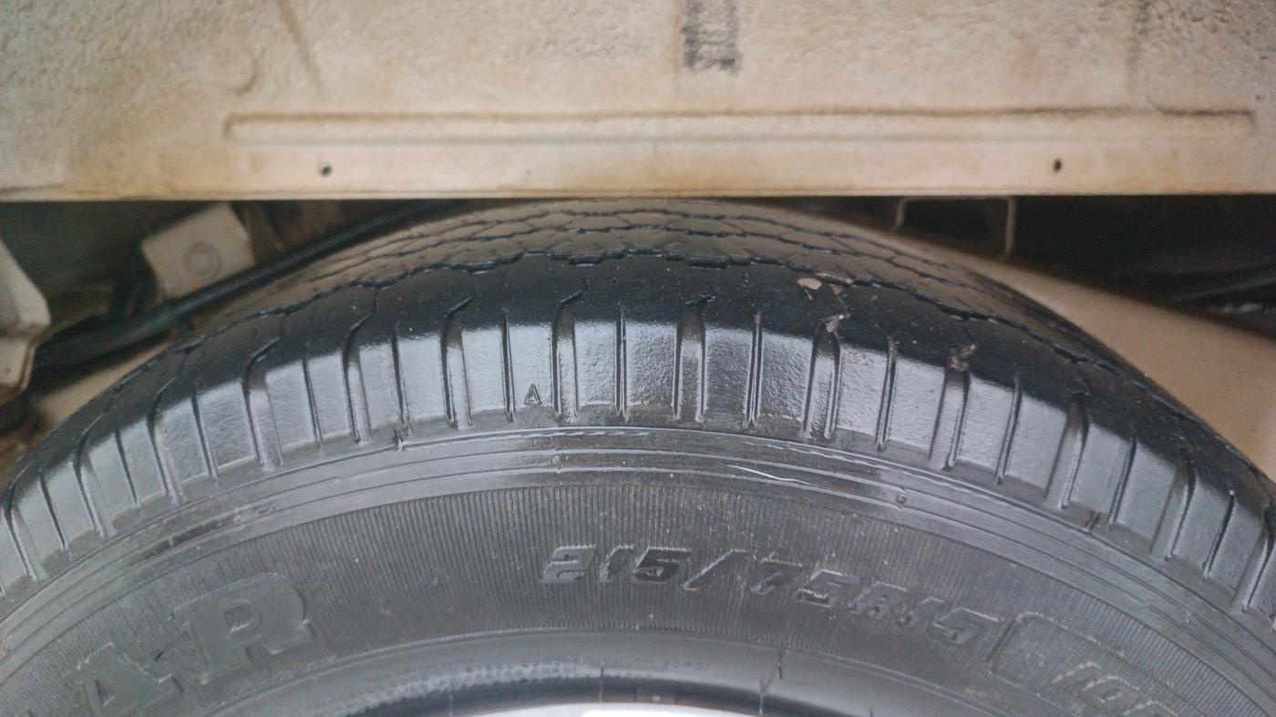 2022 Mahindra Bolero B6, Diesel, Manual, 78,797 km, Left Rear Tyre Tread