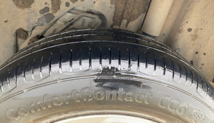 2016 Ford Figo Aspire TITANIUM 1.2 PETROL, Petrol, Manual, 59,046 km, Left Rear Tyre Tread